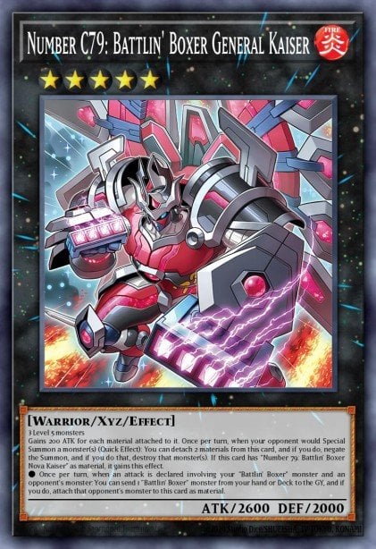 Number C79: Battlin' Boxer General Kaiser