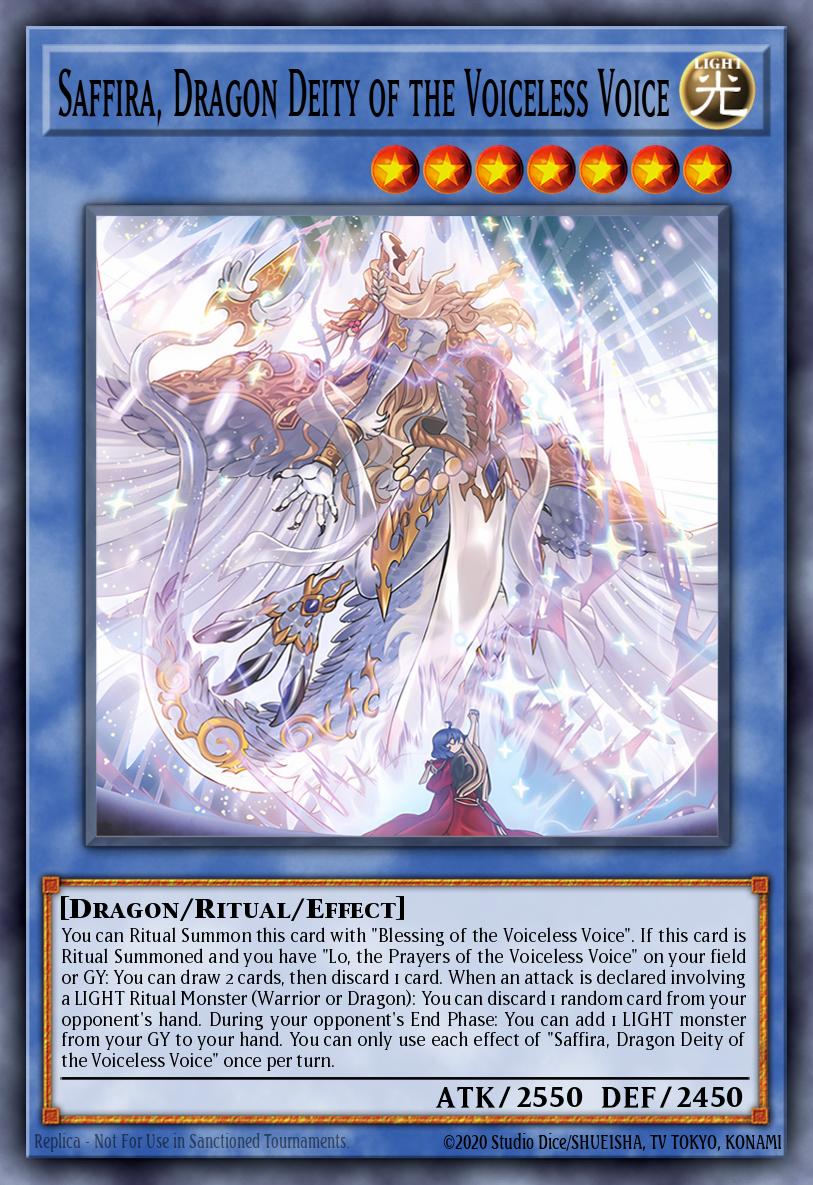 Saffira, Divine Dragon of the Voiceless Voice