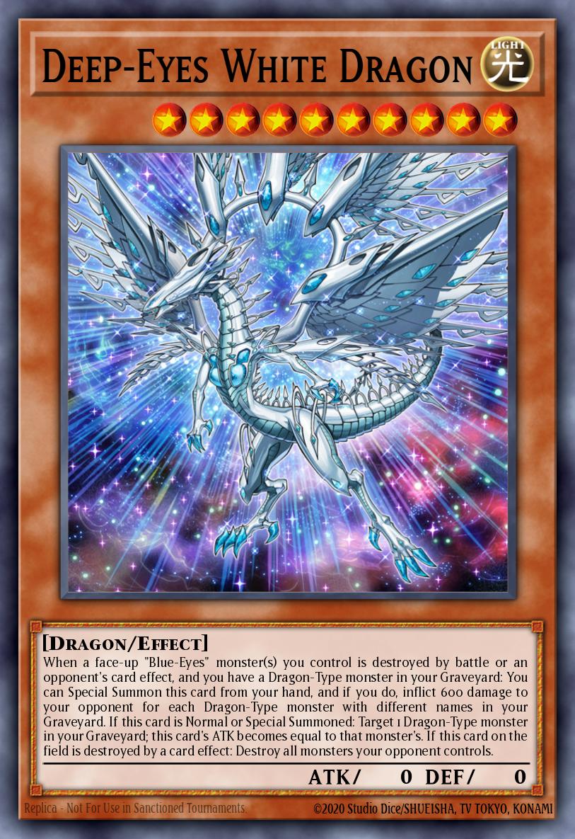 Deep-Eyes White Dragon