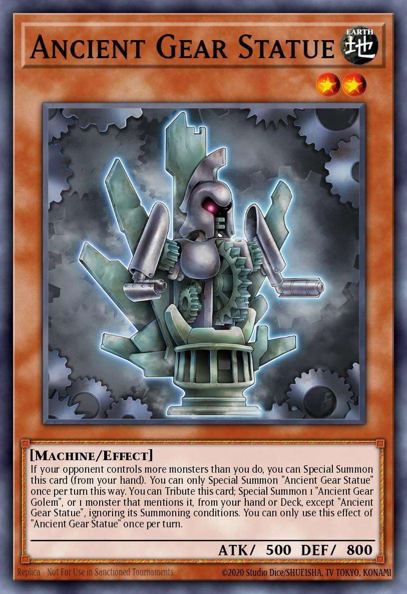 Ancient Gear Statue