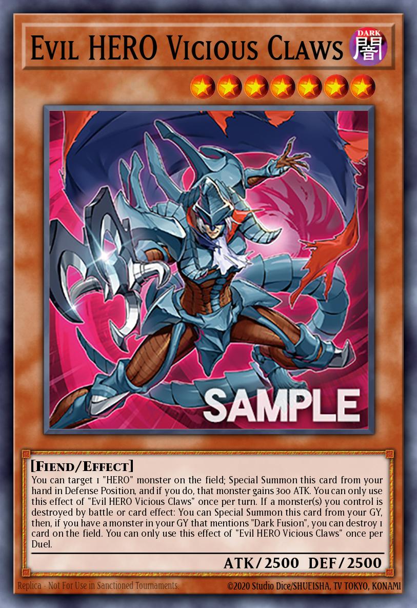 Evil HERO Vicious Claws