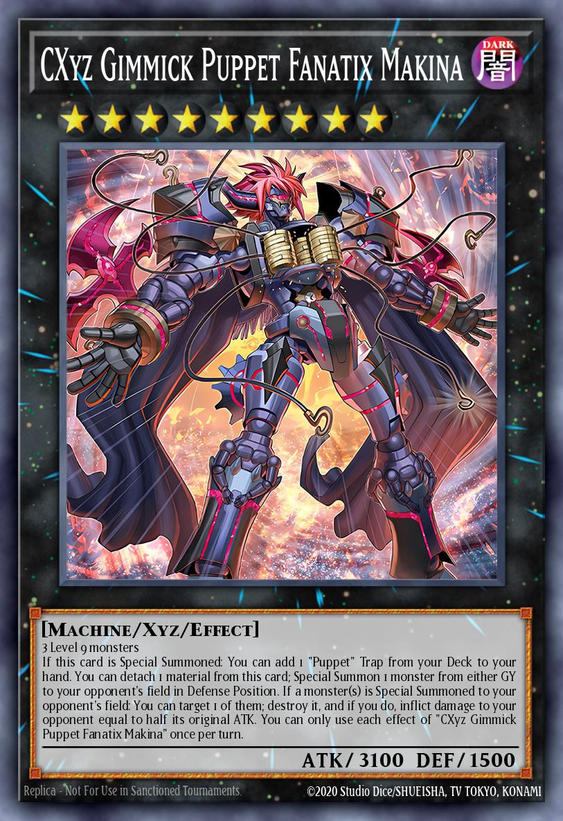 CXyz Gimmick Puppet Fanatix Machinix