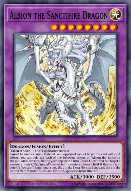 Albion the Sanctifire Dragon