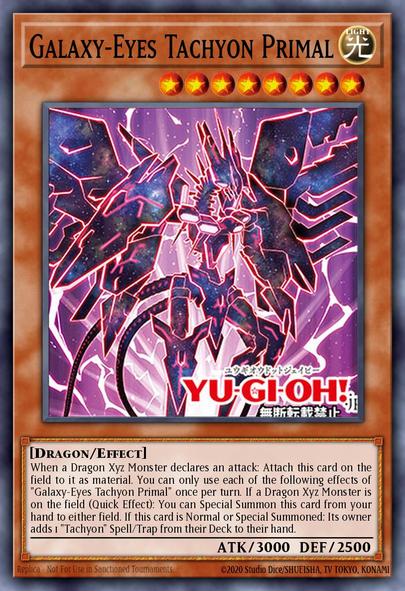 Galaxy-Eyes Tachyon Primal