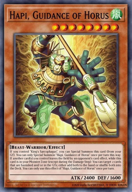 Hapi, Guidance of Horus