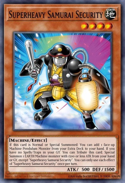 Superheavy Samurai Security