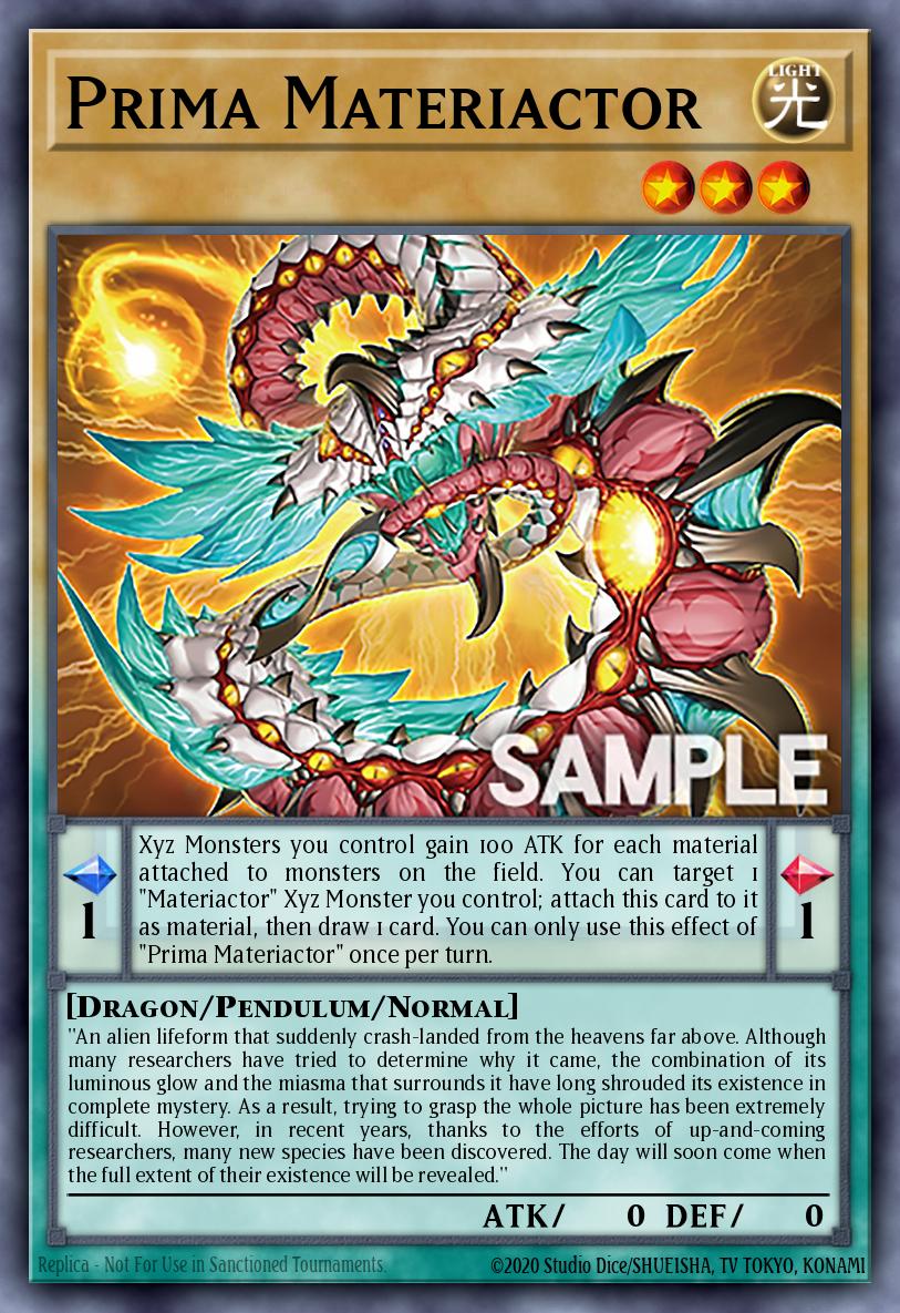 Prima Materiactor