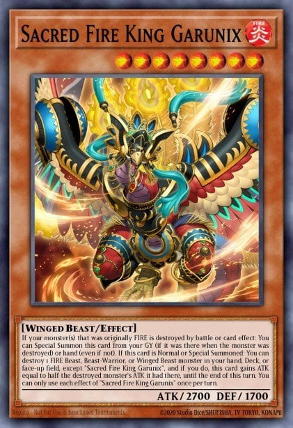 Sacred Fire King Garunix