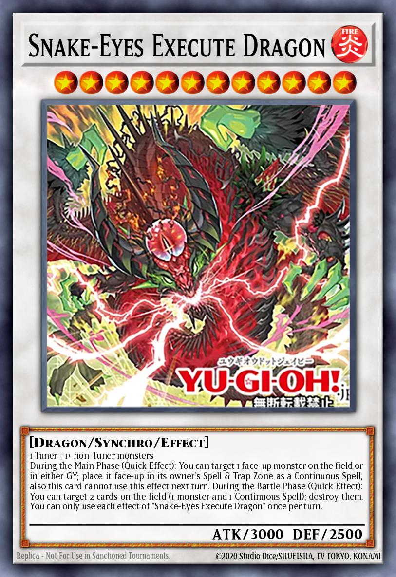 Snake-Eyes Vengeance Dragon