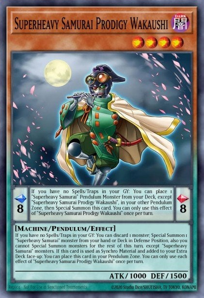 Superheavy Samurai Prodigy Wakaushi