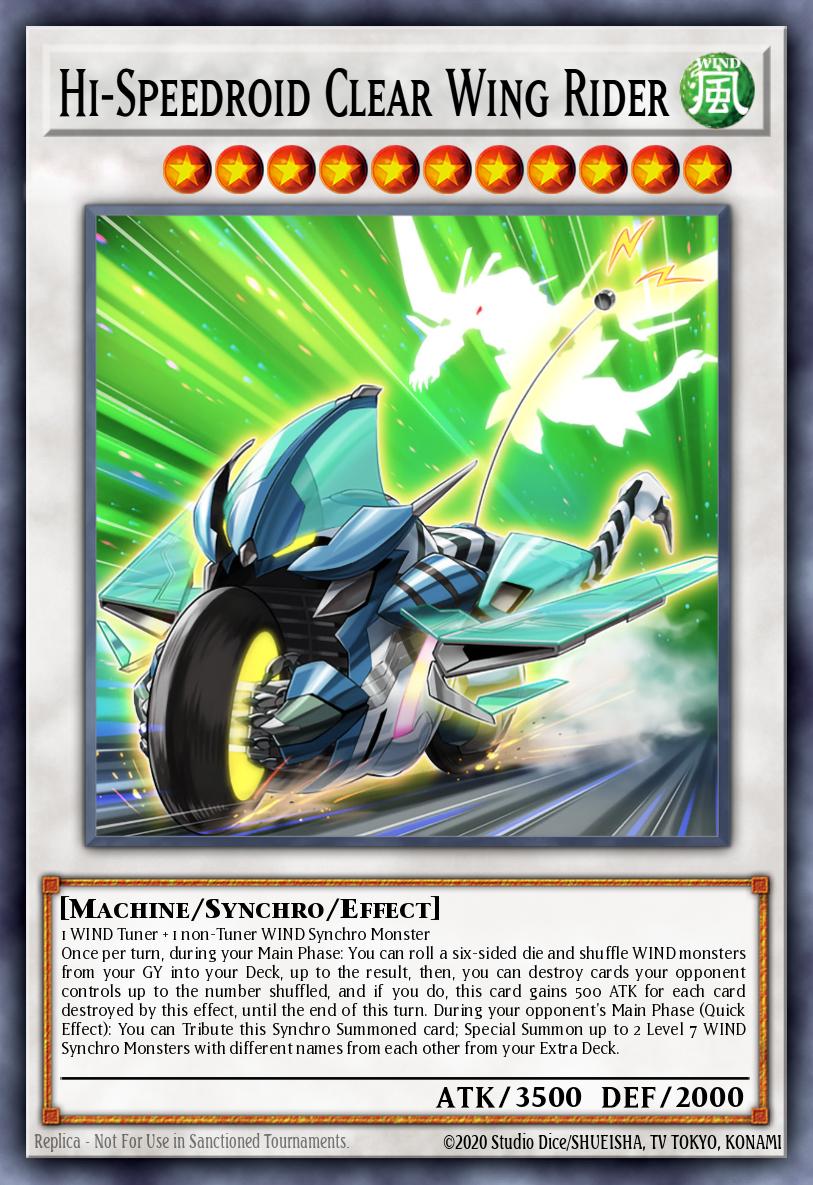 Hi-Speedroid Clear Wing Rider