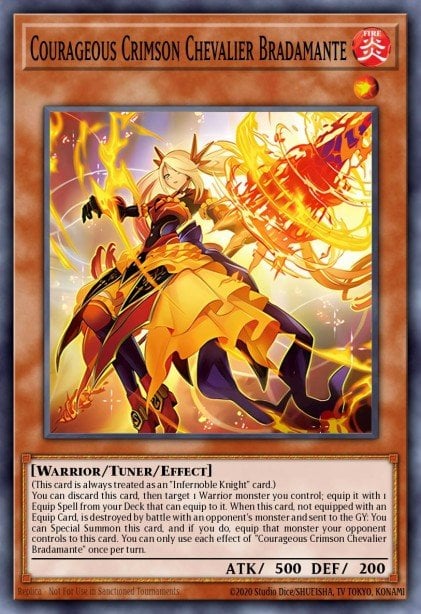 Courageous Crimson Chevalier Bradamante