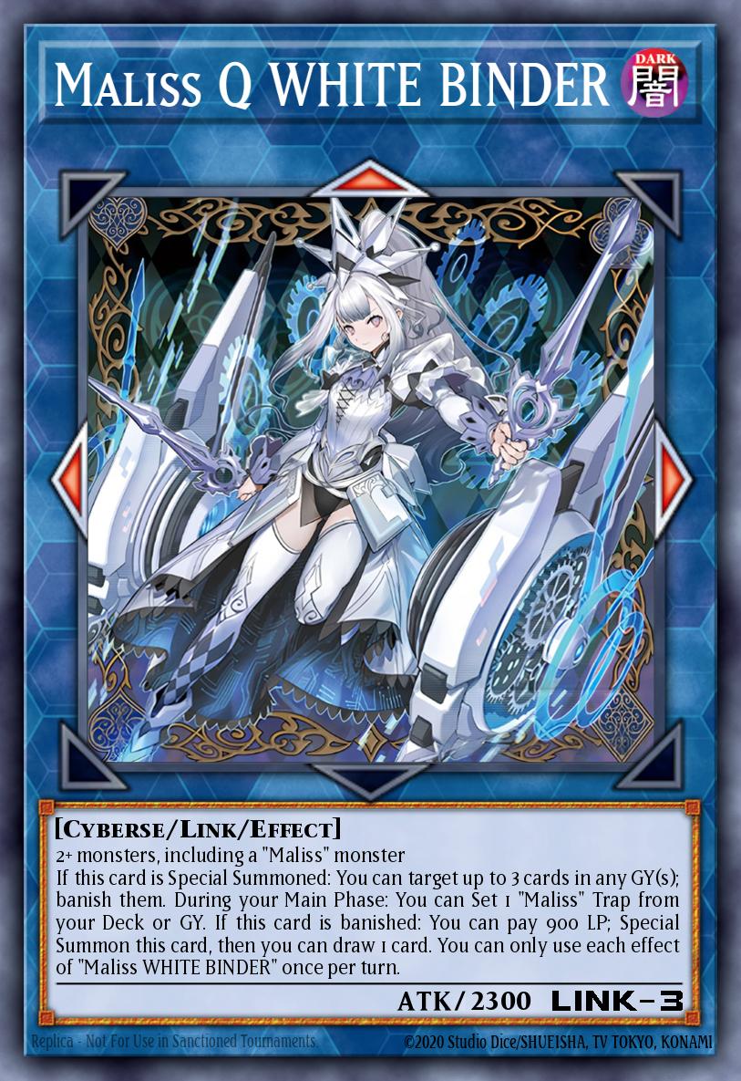 Maliss White Binder