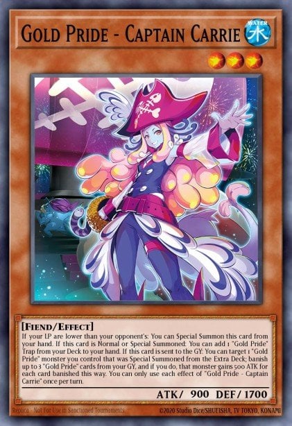 Gold Pride - Captain Carrie