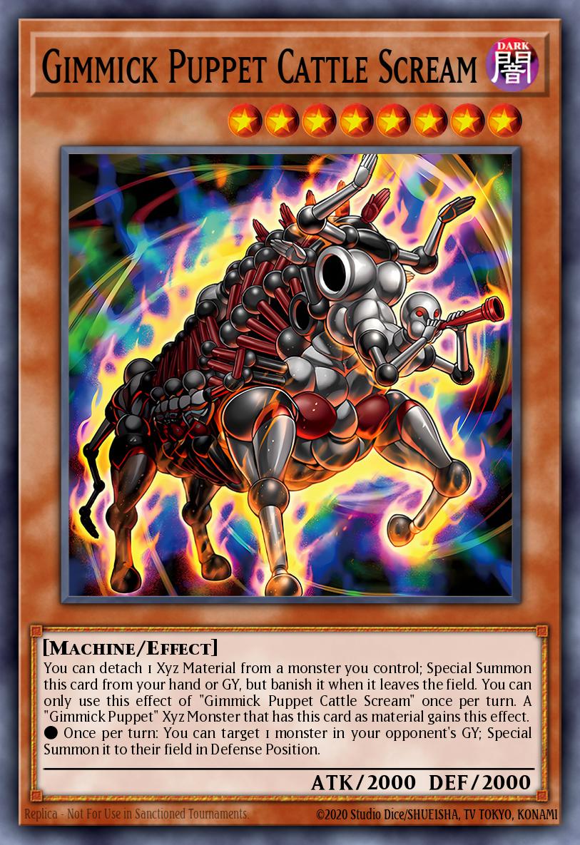 Gimmick Puppet Cattle Scream