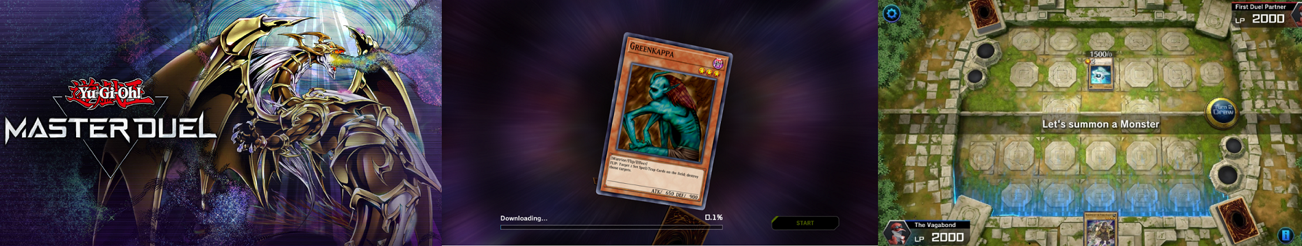 Interface when entering the game