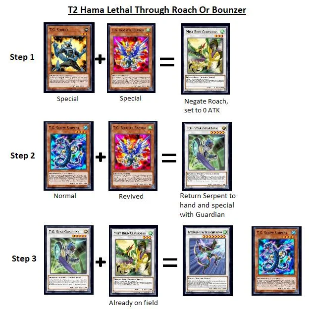 Turn 2 Hama OTK passes Roach or Bounzer