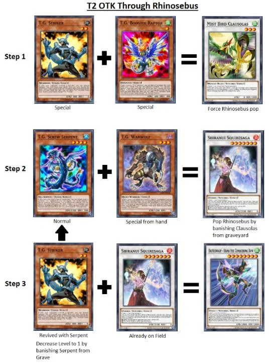 Turn 2 OTK passes Rhinosebus