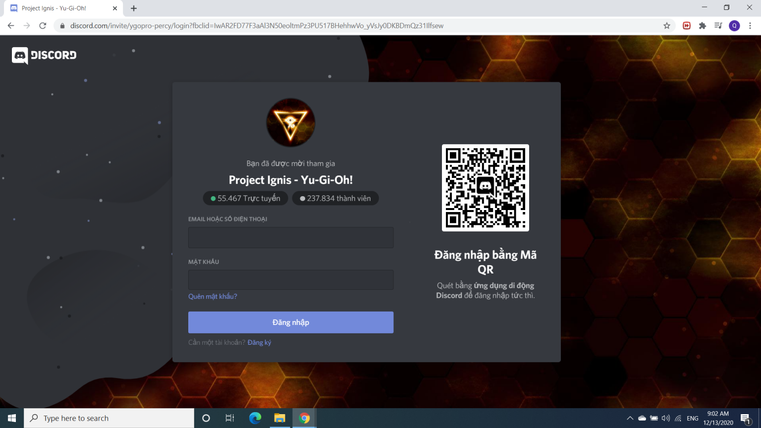 If you already have a Discord account
