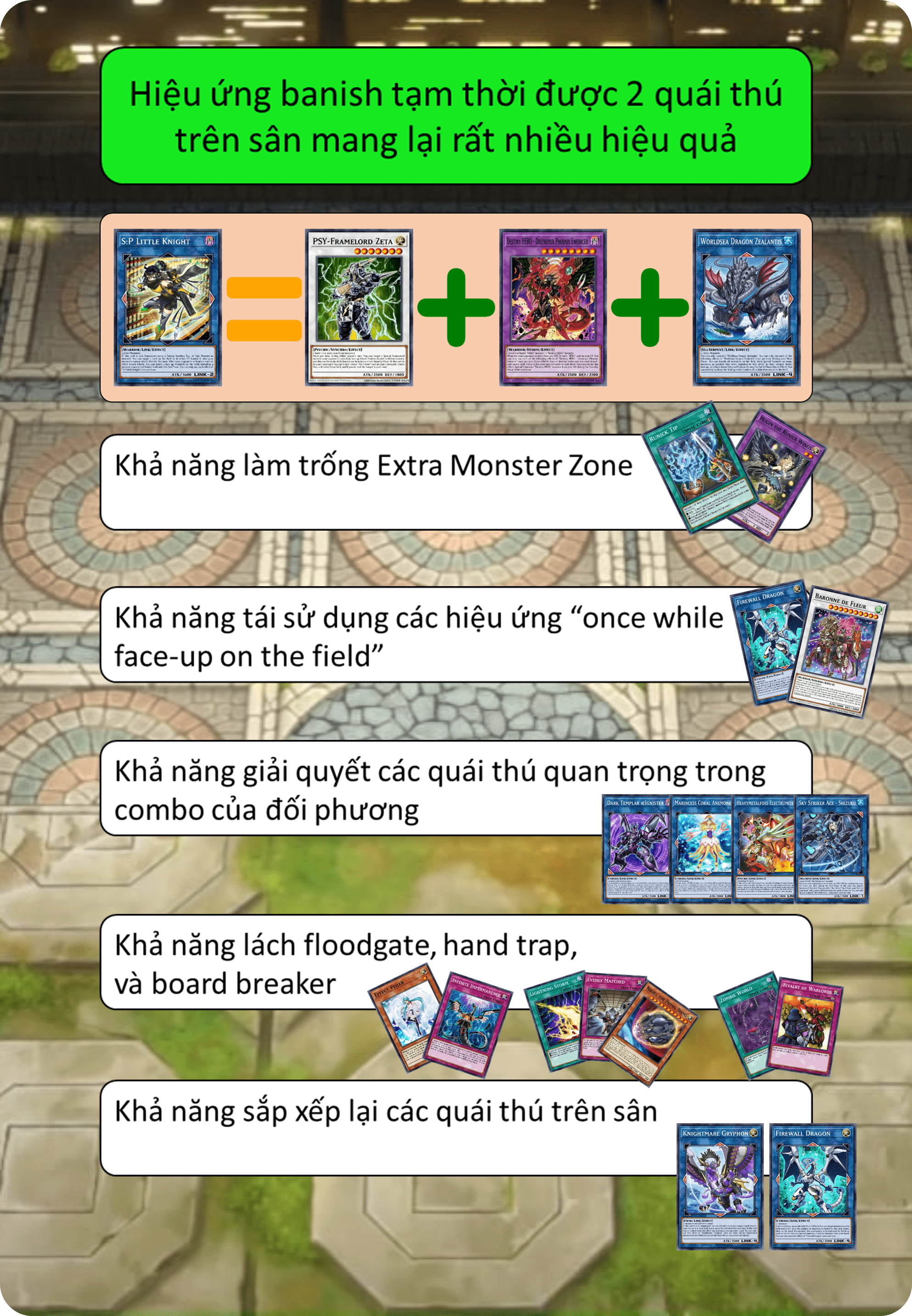 Take advantage of this card&#39;s (2) effect