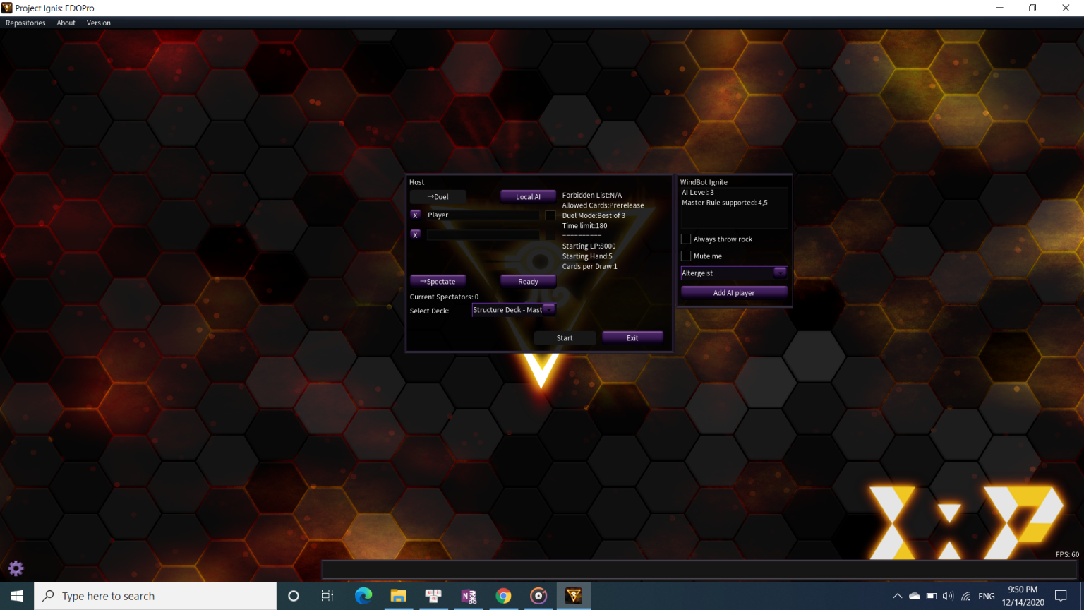Go to the Local AI button to select the AI you want to play with -> then press Add AI Player