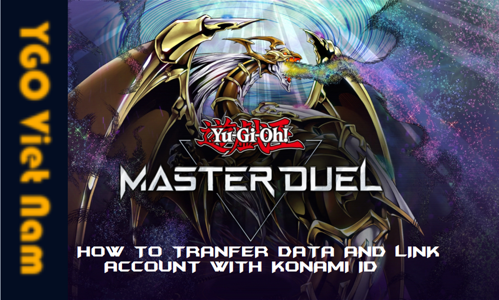Instructions on how to transfer Konami ID
