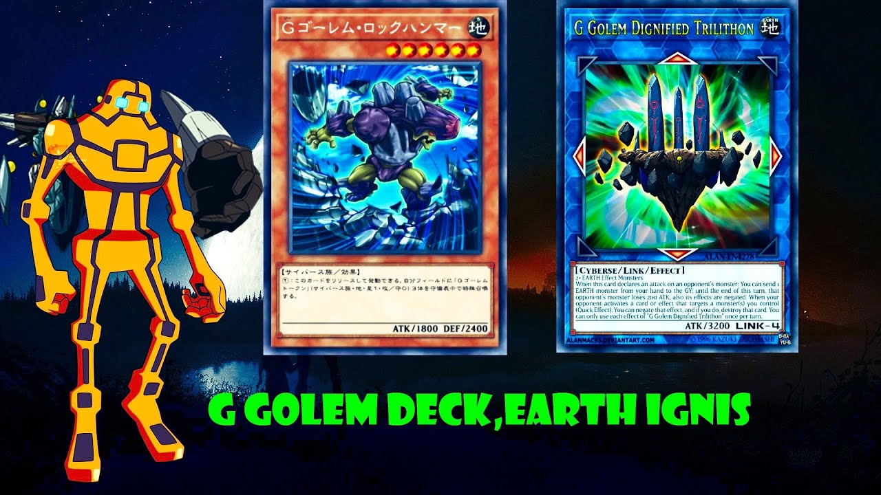 Instructions for playing Loaner Deck G Golem (Ver Duel Trial)