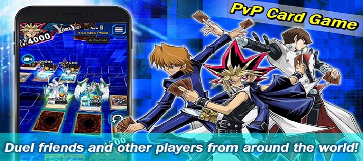 Instructions for downloading Duel Links on Android