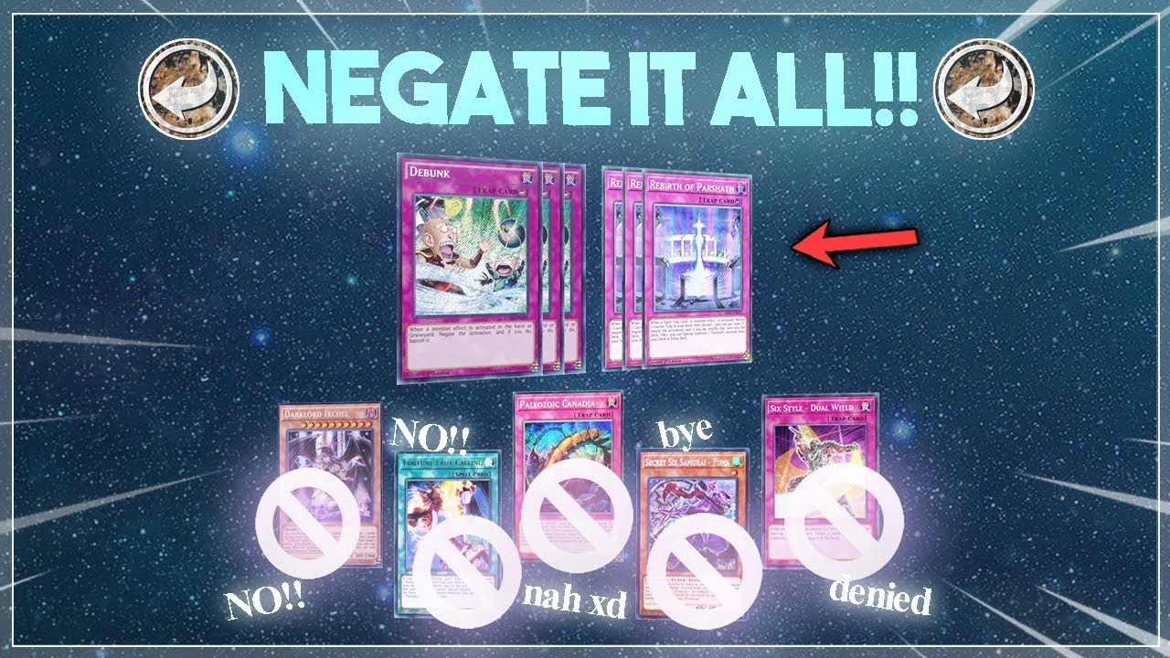 Rule Book: Part 6: Guide to Negate types