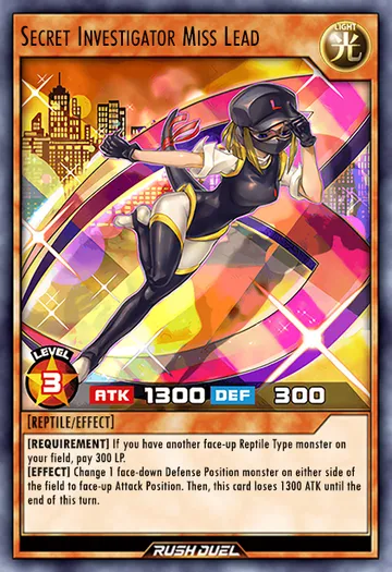 Secret Investigator Miss Lead
