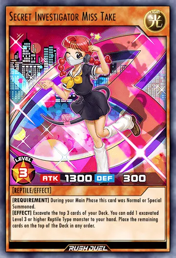 Secret Investigator Miss Take