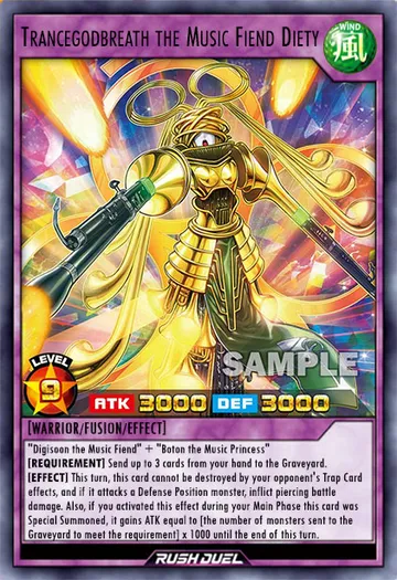 Trancegodbreath the Music Fiend Deity