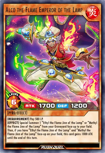 Alkyl the Flame Emperor of the Lamp