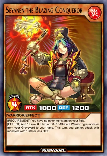 Seyanen the Blazing Conqueror