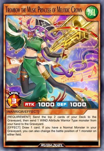 Trombow the Music Princess of Melodic Crown