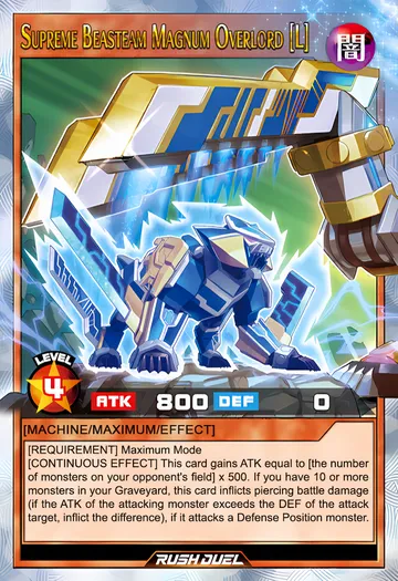 Supreme Beasteam Magnum Overlord (L)