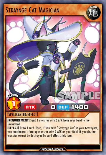 Straynge Cat Magician