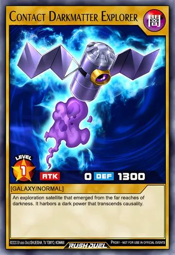 Contact Dark Matter Voyager