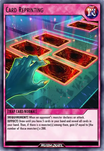 Card Reprinting