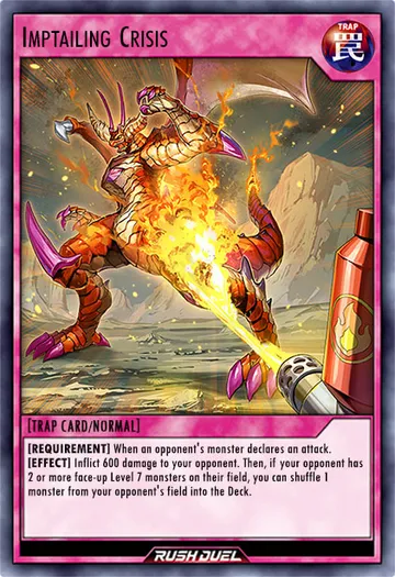 Combustion Crisis