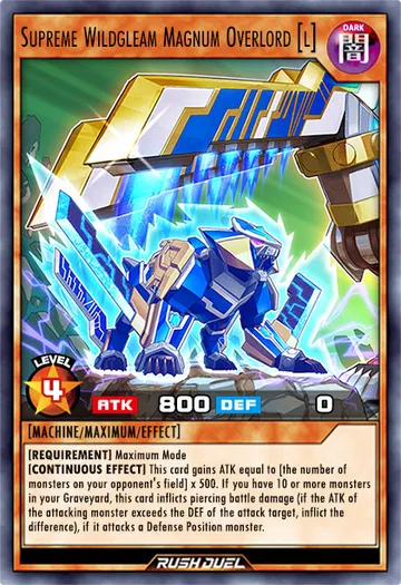 Supreme Wildgleam Magnum Overlord (L)