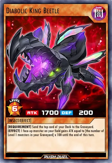 Diabolic King Beetle