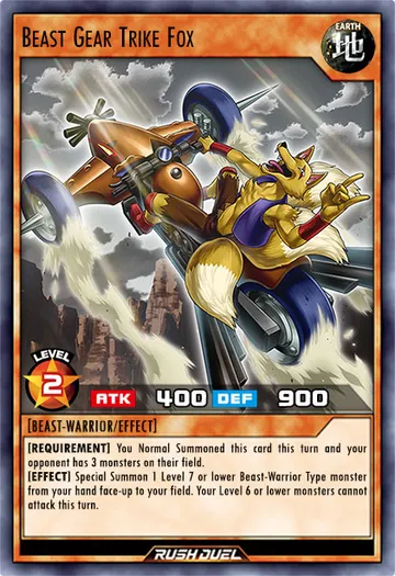 Beast Gear Trike Fox