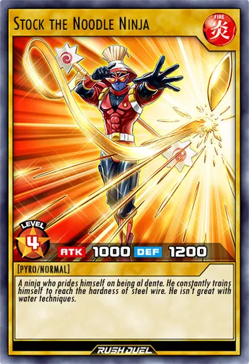 Stock the Noodle Ninja