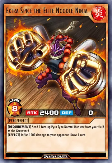 Extra Spice the Elite Noodle Ninja