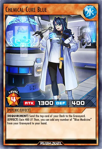 Chemical Cure Blue