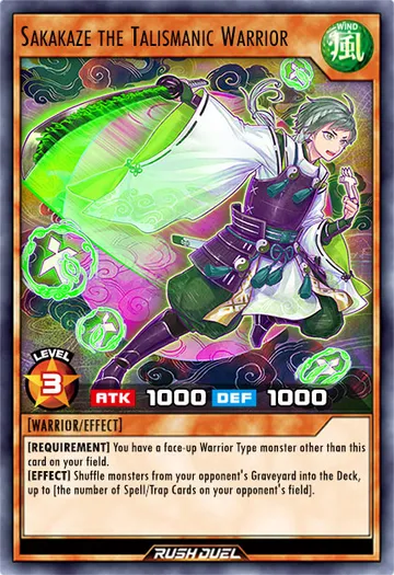 Sakakaze the Talismanic Warrior