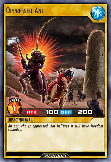 Oppressed Ant