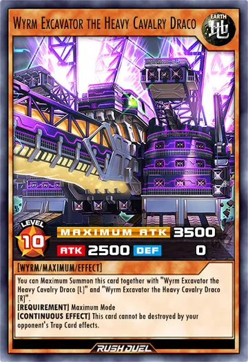 Wyrm Excavator the Heavy Cavalry Draco