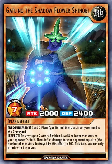 Gatling the Shadow Flower Shinobi